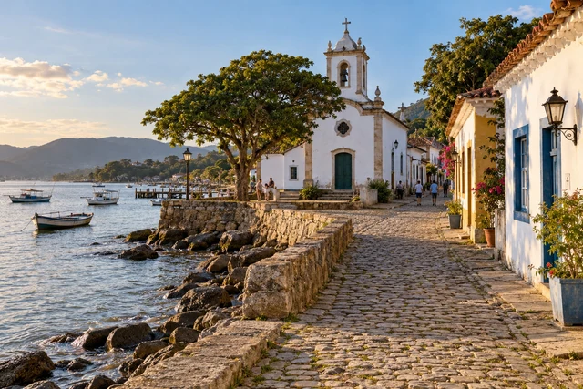 Santo Antônio de Lisboa: Altort und Baía Norte