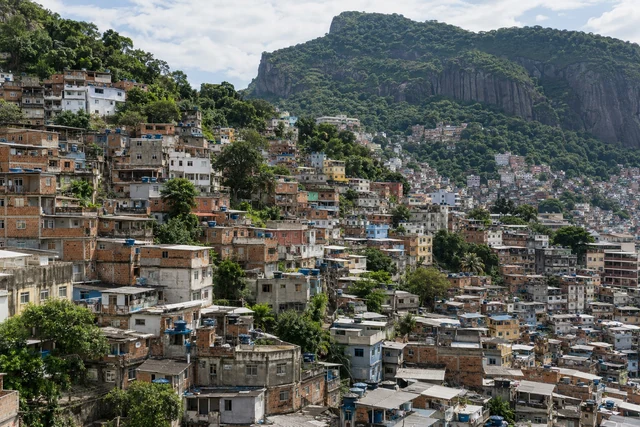 Rocinha aus der Luft